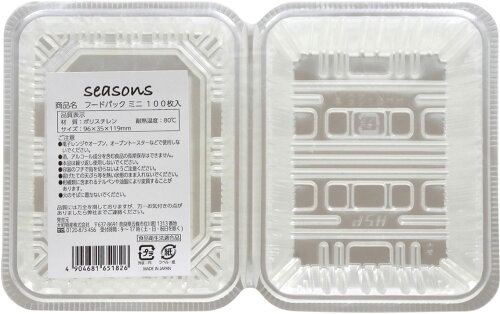 JAN 4904681651826 大和物産 seasons フードパック 大和物産株式会社 キッチン用品・食器・調理器具 画像