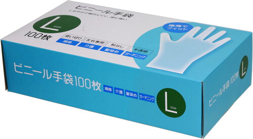 JAN 4904681810506 天然ゴム手袋 Lサイズ(100枚入) 大和物産株式会社 日用品雑貨・文房具・手芸 画像