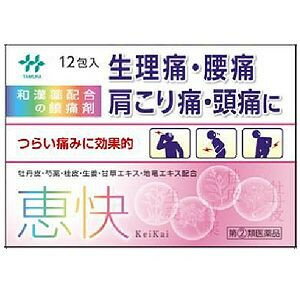 JAN 4904751402006 恵快 12包 田村薬品工業株式会社 医薬品・コンタクト・介護 画像