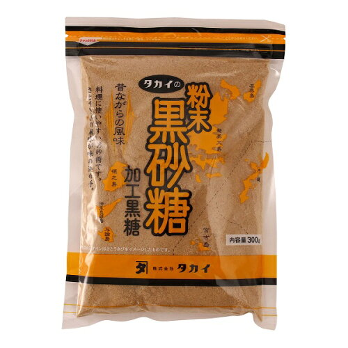 JAN 4904812000202 タカイ 粉末黒糖 300g 株式会社タカイ 食品 画像