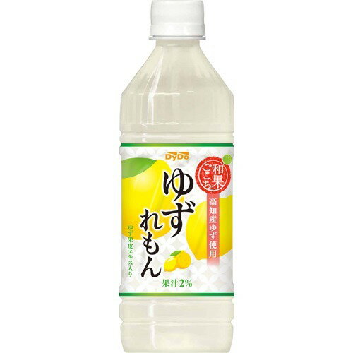 JAN 4904910015849 ダイドー 和果ごこち ゆずれもん(500mL*24本入) ダイドードリンコ株式会社 水・ソフトドリンク 画像