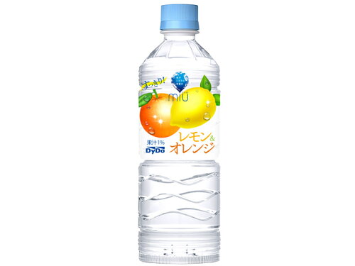 JAN 4904910094943 ダイドー ミウ レモン&オレンジ 550ml ダイドードリンコ株式会社 水・ソフトドリンク 画像