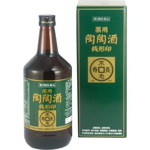 JAN 4904997022327 薬用陶陶酒 銭形印(720ml) 株式会社陶陶酒本舗 医薬品・コンタクト・介護 画像