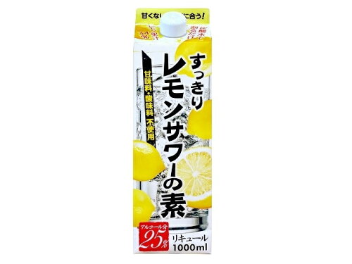 JAN 4904998800207 東亜 すっきりレモンサワーの素 1L 株式会社東亜酒造 ビール・洋酒 画像