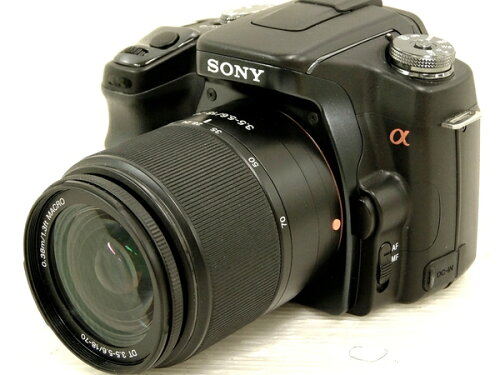 JAN 4905524339635 SONY α100 レンズキット DSLR-A100 DSLR-A100K(B) ソニーグループ株式会社 TV・オーディオ・カメラ 画像