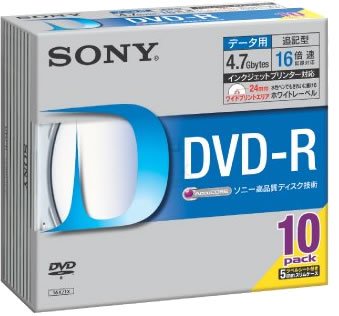 JAN 4905524361070 SONY DVD－R 10DMR47HPSH ソニーグループ株式会社 TV・オーディオ・カメラ 画像