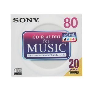 JAN 4905524461671 SONY 700MB 音楽用CD－R 10CRM80PWS ソニーグループ株式会社 TV・オーディオ・カメラ 画像