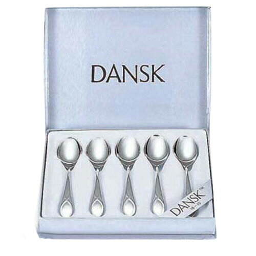 JAN 4905689595006 DANSK (ダンスク) LEAF コーヒースプーン 5pcs 595000 佐藤商事株式会社 キッチン用品・食器・調理器具 画像