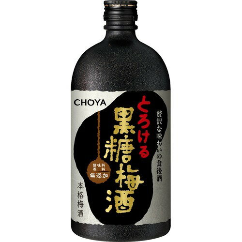 JAN 4905846117713 チョーヤ 本格黒糖梅酒(720ml) チョーヤ梅酒株式会社 日本酒・焼酎 画像