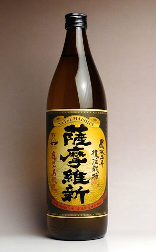 JAN 4905991037263 薩摩維新 乙類25゜芋 900ml 小正醸造株式会社 日本酒・焼酎 画像