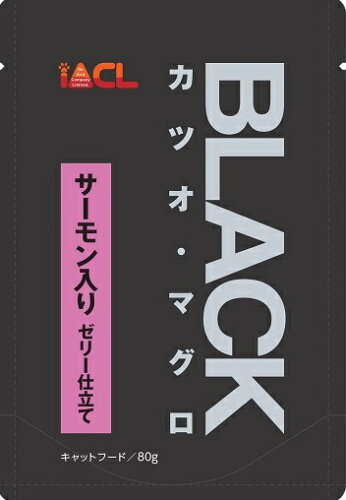 JAN 4906295073490 ブラック カツオ・マグロ ゼリー仕立て サーモン入り(80g) 株式会社イトウアンドカンパニーリミテッド ペット・ペットグッズ 画像