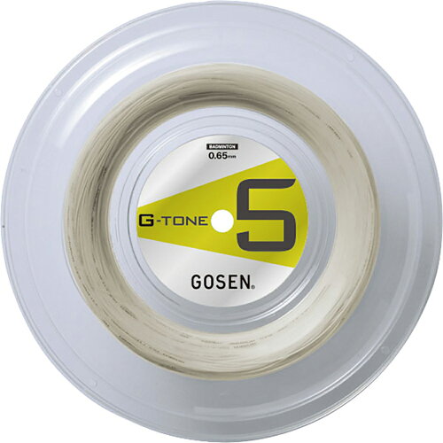 JAN 4906365186402 GOS-BS0653OR ゴーセン バドミントン用ガット ジー・トーン5 オレンジ・0.65mm×220m GOSEN G-TONE 5 株式会社ゴーセン スポーツ・アウトドア 画像