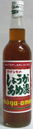 JAN 4906451004306 カタシモワインフード カタシモのしょうがあめ湯 550ml カタシモワインフード株式会社 水・ソフトドリンク 画像