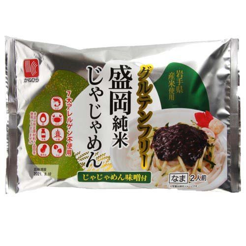 JAN 4906478801148 兼平製麺所 グルテンフリー 盛岡純米じゃじゃめん 360g 株式会社兼平製麺所 食品 画像