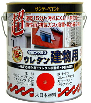 JAN 4906754038183 サンデーペイント 水性ウレタン建物用 ピンク 1600ｍｌ サンデーペイント株式会社 花・ガーデン・DIY 画像