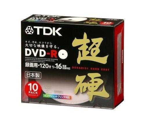 JAN 4906933421256 TDK 録画用DVD-R DR120HCPW10T 日用品雑貨・文房具・手芸 画像