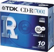 JAN 4906933520645 TDK データ用CD-R  CD-R80TF 10S 家電 画像