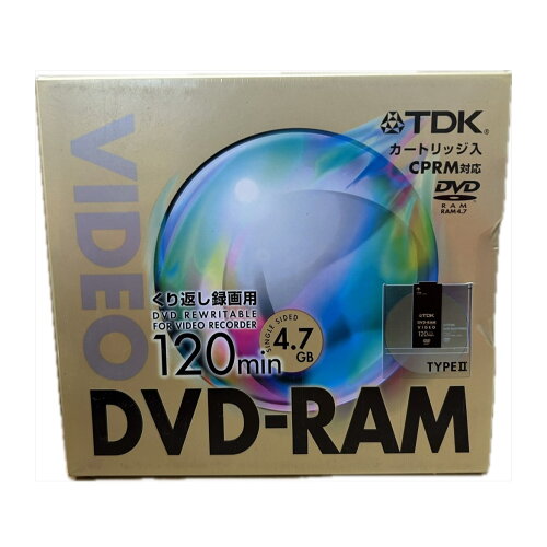 JAN 4906933521437 TDK DVD-RAM120Y2A TV・オーディオ・カメラ 画像