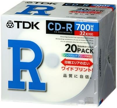 JAN 4906933528641 TDK データ用CD-R  CD-R80PWD 20A 日用品雑貨・文房具・手芸 画像