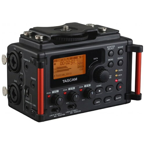 JAN 4907034124459 TASCAM タスカム DR-60DMKII カメラ用リニアPCMレコーダー/ミキサー ティアック株式会社 楽器・音響機器 画像