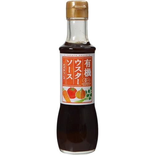 JAN 4907067102011 パパヤソース 有機ウスターソース(200mL) 大洋産業株式会社 食品 画像