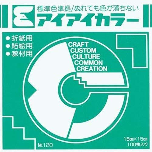 JAN 4907756000901 エヒメ紙工 アイアイカラーおりがみ 角 〓30あおみどり   エヒメ紙工株式会社 日用品雑貨・文房具・手芸 画像