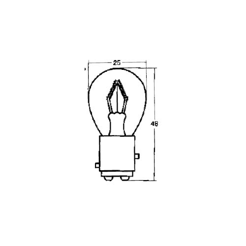 JAN 4907894112665 スタンレー A4889 24V25/10W スタンレー電気株式会社 車用品・バイク用品 画像