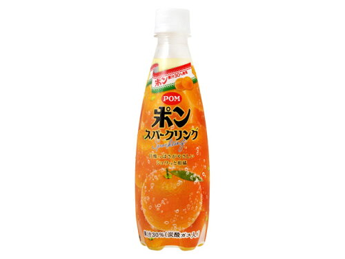 JAN 4908729107917 POM ポンスパークリング 410ml 株式会社えひめ飲料 水・ソフトドリンク 画像