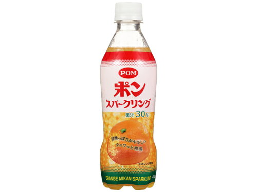 JAN 4908729108624 POM ポン スパークリング 410ml 株式会社えひめ飲料 水・ソフトドリンク 画像