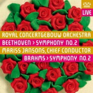 JAN 4909346002944 Brahms ブラームス / Sym.2: Jansons / Concertgebouw O+beethoven: Sym.2 株式会社キングインターナショナル CD・DVD 画像
