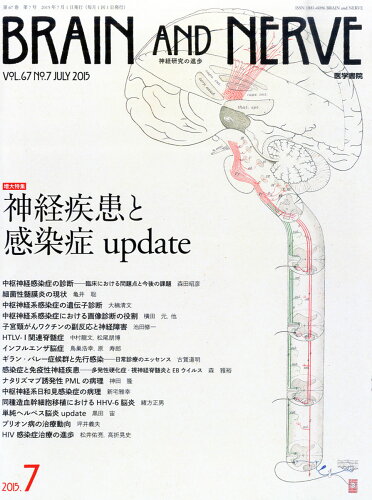 JAN 4910073250751 BRAIN AND NERVE (ブレイン・アンド・ナーヴ) ー 神経研究の進歩 2015年 07月号 雑誌 /医学書院 本・雑誌・コミック 画像