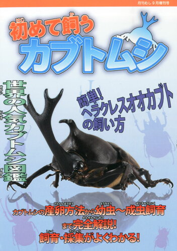 JAN 4910085160932 初めて飼うカブトムシ 2013年 09月号 雑誌 /むし社 ペット・ペットグッズ 画像