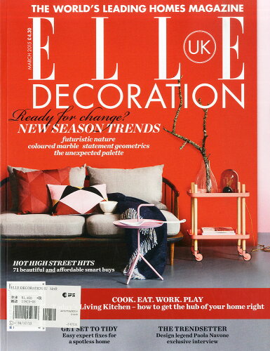 JAN 4910119250356 ELLE Decoration 2015年 03月号 [雑誌]/日販IPS 本・雑誌・コミック 画像