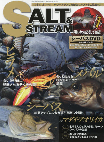 JAN 4910134320560 SALT&STREAM (ソルトアンドストリーム) VOL.2 2016年 05月号 [雑誌]/メディアボーイ 本・雑誌・コミック 画像