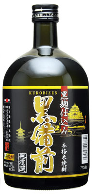 JAN 4930127006752 宮下酒造 乙類25° 米 本格米焼酎 黒麹仕込み 黒備前 720ml 宮下酒造株式会社 日本酒・焼酎 画像