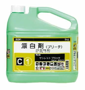 JAN 4930287160042 静光産業 サンレット ブリーチ 5Kg 静光産業株式会社 日用品雑貨・文房具・手芸 画像