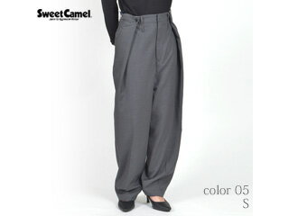 JAN 4930403511338 Sweet Camel/スイートキャメル AZURITE ダッドタックパンツ Agate SC2110 タカヤ商事株式会社 レディースファッション 画像