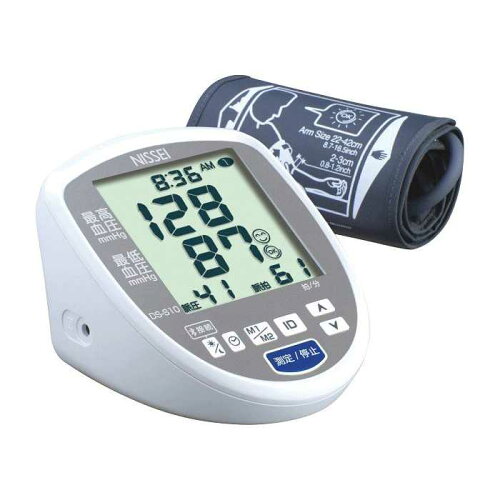 JAN 4931140012263 日本精密測器｜NISSEI 血圧計 NISSEI DS-S10 上腕 カフ 式 日本精密測器株式会社 医薬品・コンタクト・介護 画像