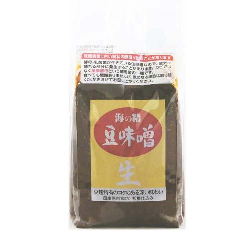 JAN 4931915000143 海の精 豆味噌(1kg) 海の精株式会社 食品 画像