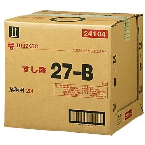 JAN 4931961241040 Ｍｉｚｋａｎ すし酢　２７-Ｂ　２０Ｌ　ＢＩＢ 株式会社Mizkan 食品 画像