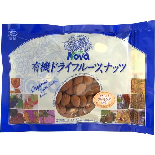 JAN 4932246600804 ノヴァ 有機ローストアーモンド(200g) 株式会社ノヴァ スイーツ・お菓子 画像