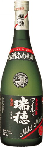 JAN 4935329221019 合同酒精 マイルド瑞穂２５％　７２０ＭＬ 瑞穂酒造株式会社 日本酒・焼酎 画像
