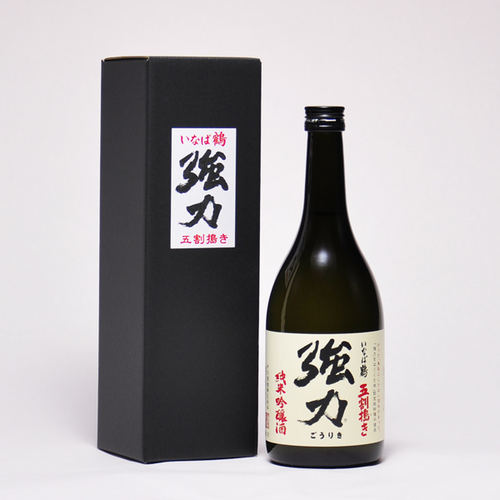 JAN 4935524300762 いなば鶴 五割搗き 強力 箱入 720ml 中川酒造株式会社 日本酒・焼酎 画像