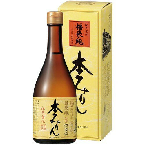 JAN 4935956090118 白扇酒造 福来純 伝統製法 熟成本みりん 箱入(500ml) 白扇酒造株式会社 食品 画像