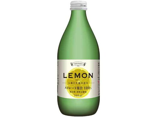 JAN 4936790530907 富永貿易 トミナガレモンストレート果汁１００％３６０ｍｌ 富永貿易株式会社 水・ソフトドリンク 画像