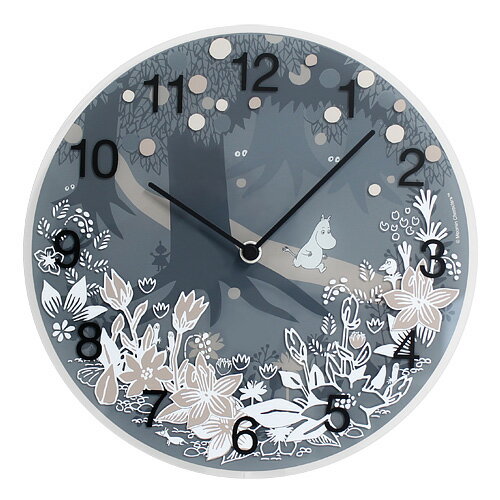 JAN 4937615131729 Moomin timepieces ムーミンタイムピーシーズ  ムーミン Wall Clock Moomin in the Forest MTP030008 株式会社ピーオーエス インテリア・寝具・収納 画像