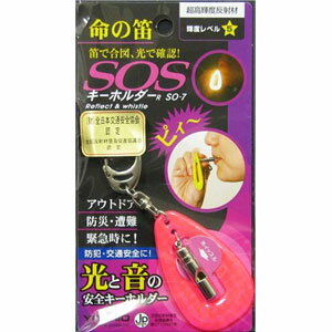 JAN 4937747243017 ヨシオ SOSキーホルダー S07 ピンク 株式会社ヨシオ 日用品雑貨・文房具・手芸 画像