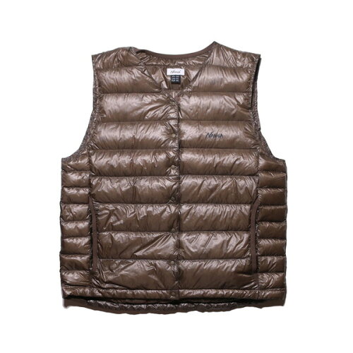 JAN 4938101042314 ナンガ NANGA INNER DOWN VEST インナー ダウン ベスト ウィメンズ WM MOCHA モカ ND2242-1B313 株式会社ナンガ スポーツ・アウトドア 画像