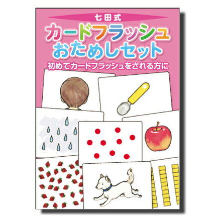 JAN 4938451004338 七田式カード フラッシュおためし 株式会社しちだ・教育研究所 ホビー 画像