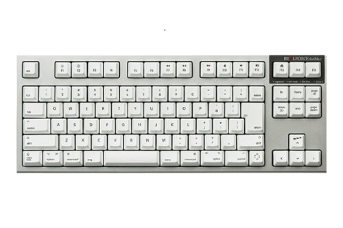 JAN 4939761311697 PFU REALFORCE for Mac テンキーレス PFU Limited Edition 日本語配列/スーパーホワイト 株式会社PFU パソコン・周辺機器 画像